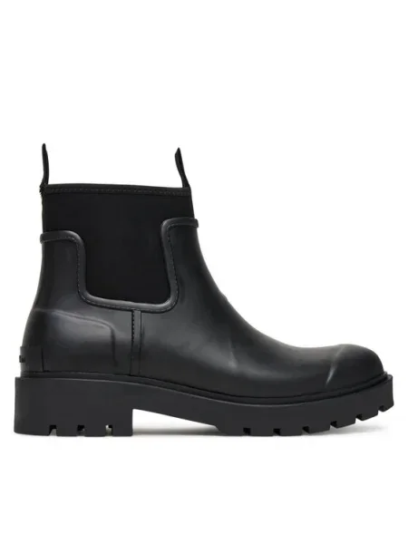 Боти челси Calvin Klein COMBAT RAIN BOOT мъжки черно