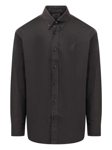 Košile Givenchy s výšivkou černá