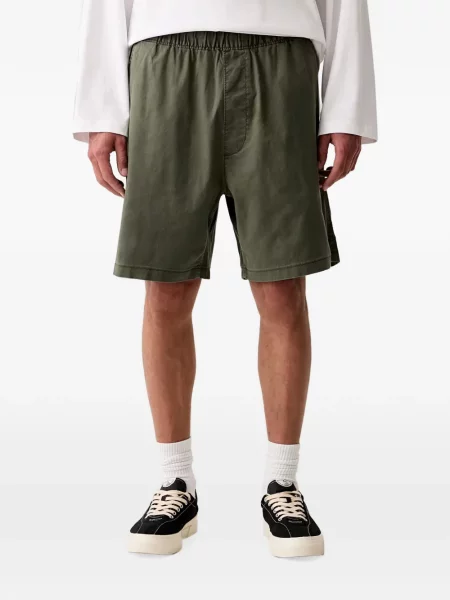 Pantaloni scurți din denim Levi's® din dantelă zdrențuiți cu talie înaltă albastru