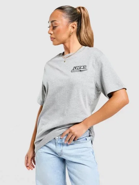 Nike T-Shirt Boxy Oversize Tee szara