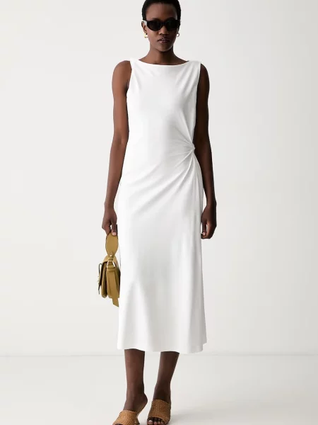 Tommy Hilfiger Rochie de zi Crem bej
