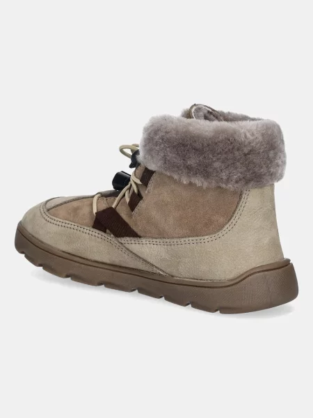 Froddo апрески за деца от велур ZERU TEX COSY BAREFOOT бежово