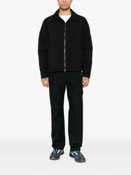 Kabát Canada Goose s autogramem černý