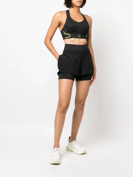 Bėgimas liemenėlė Adidas By Stella Mccartney juoda