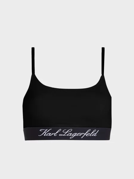 Бралет Karl Lagerfeld чорний