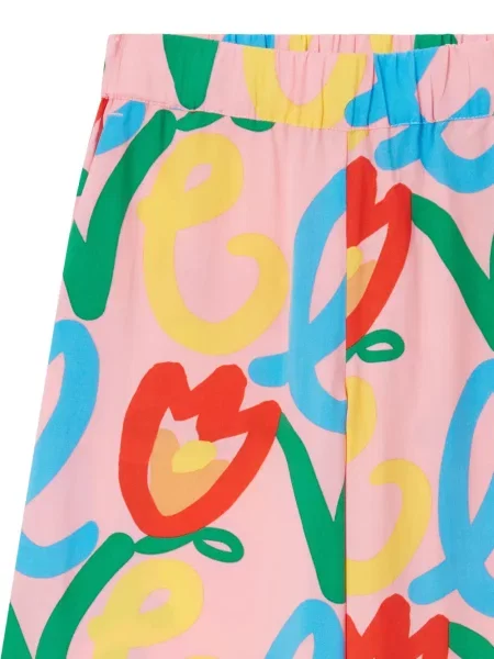 Spodnie dziecięce Stella Mccartney różowe