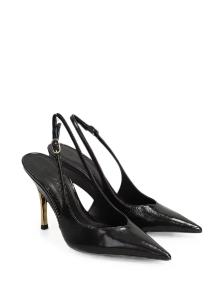 Pantofi cu toc Arezzo slingback negru