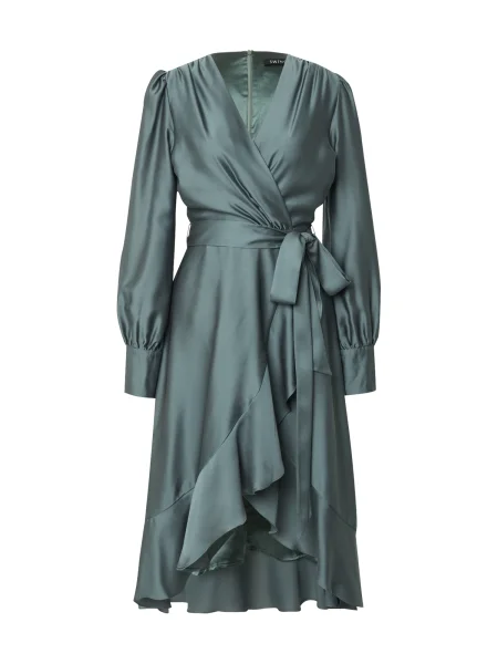 SWING Haljina smaragdno zelena