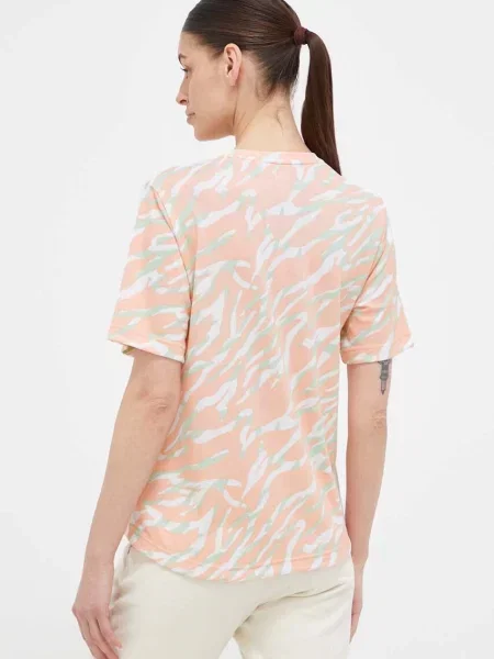 Helly Hansen t-shirt sportowy Lifa Active Solen pomarańczowa