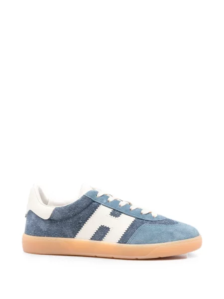 Sneakerși Hogan cu autograf albastru