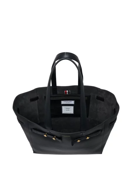 Geantă Thom Browne negru