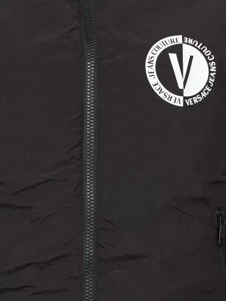 Пуховик Versace Jeans Couture черный