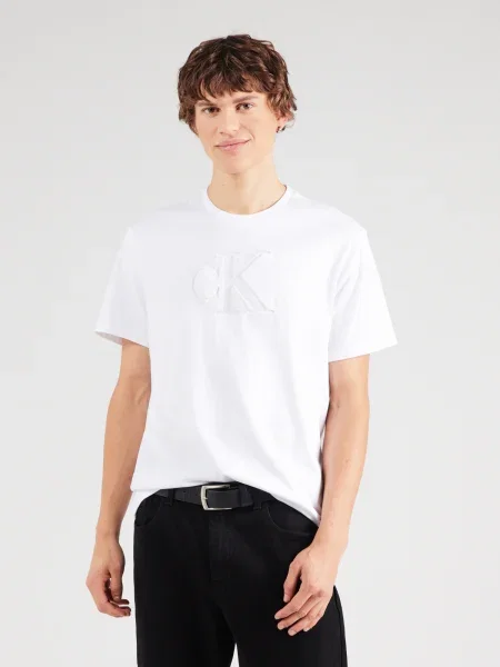 Calvin Klein Jeans Tricou alb