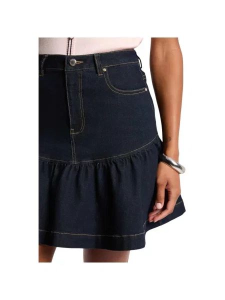 Traper suknja Morgan De Toi plava