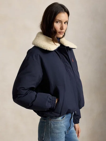 Polo Ralph Lauren Zimná bunda námornícka modrá