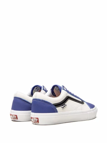 Kožené tenisky Vans Old Skool modré