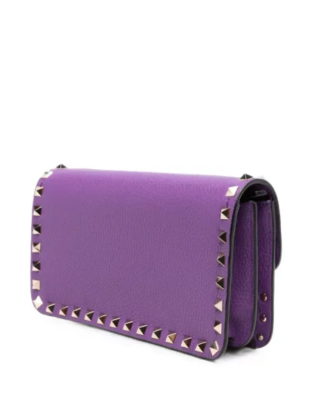 Geantă Valentino Garavani violet
