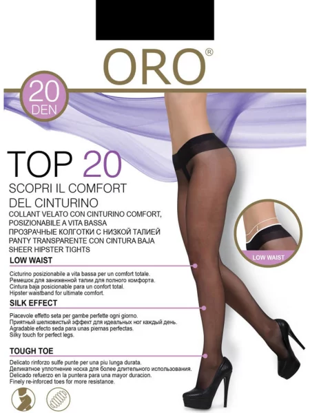 Колготы Oro черные