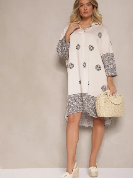 Rochie Nalalith bej