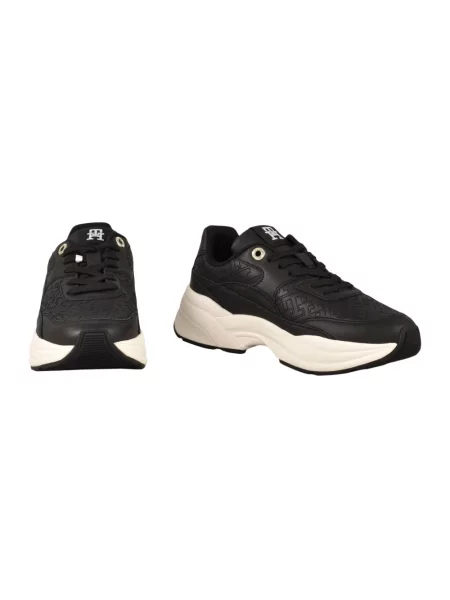Sneakersy Tommy Hilfiger czarne