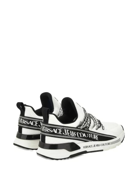 Sneakerși Versace Jeans Couture cu autograf alb
