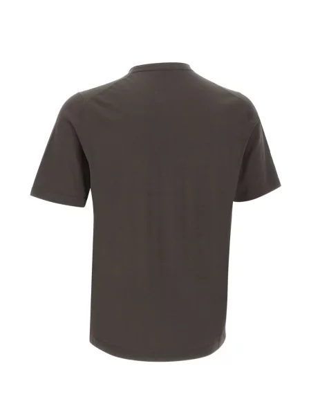 Tricou Kangra cu decolteu rotund maro