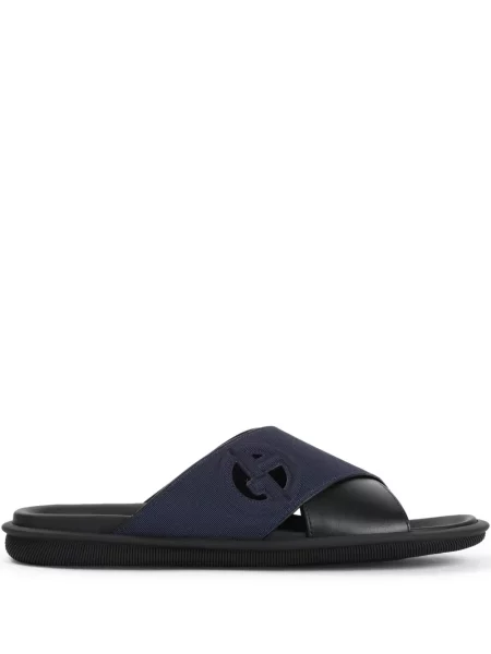 Papuci Giorgio Armani albastru