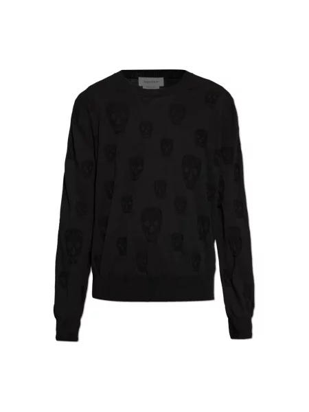 Sweter Alexander Mcqueen czarny