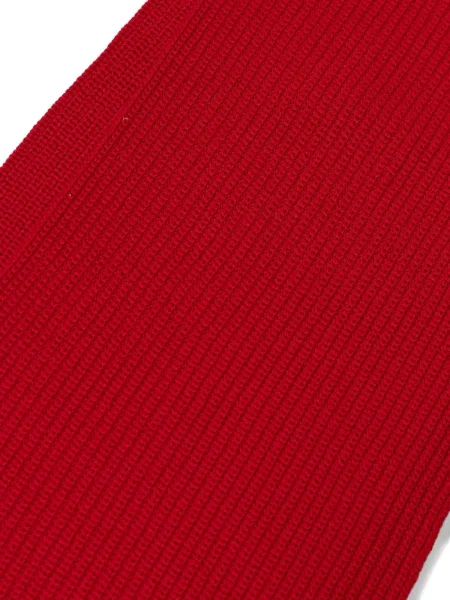 Fular Lanvin tricotate roșu