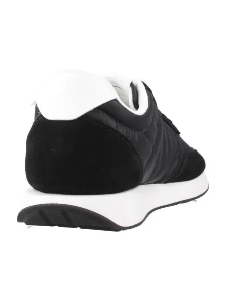 Dámske topánky Calvin Klein Retro Runner Lace Up MG black/bright white čierna