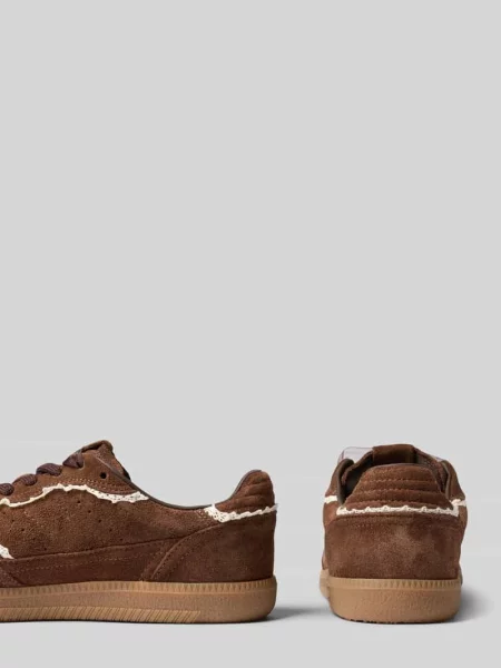 Sneakersy ze skóry z szydełkową koronką model Crochet' Alohas