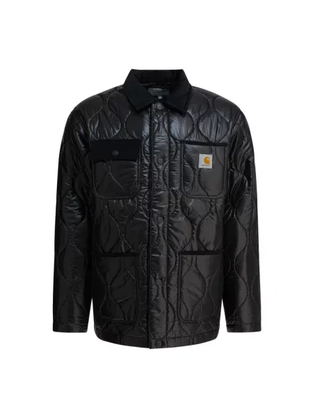 Carhartt Wip Kurtki Mężczyzna M Oscar Chore Liner czarny