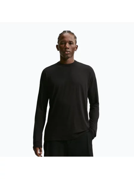 Longsleeve Nike ImpossiblySoft Light black/black/dark smoke grey czarna