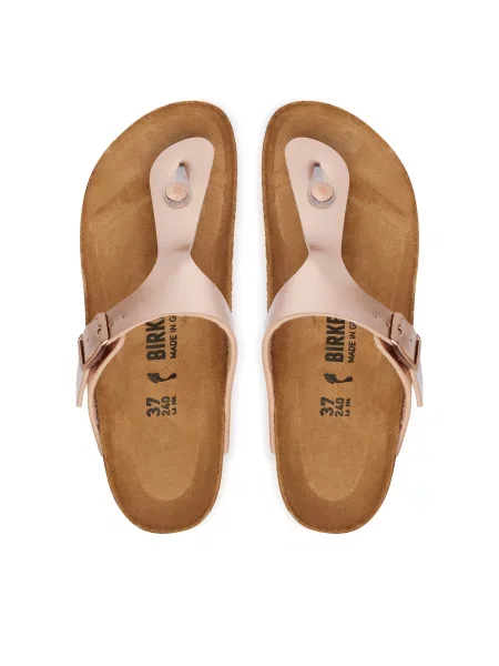 Birkenstock Žabky Gizeh růžového zlata růžové