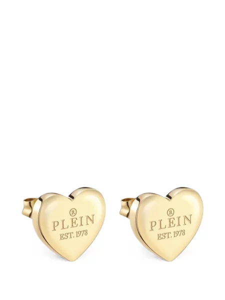 Cercei Philipp Plein cu motiv cu inimi