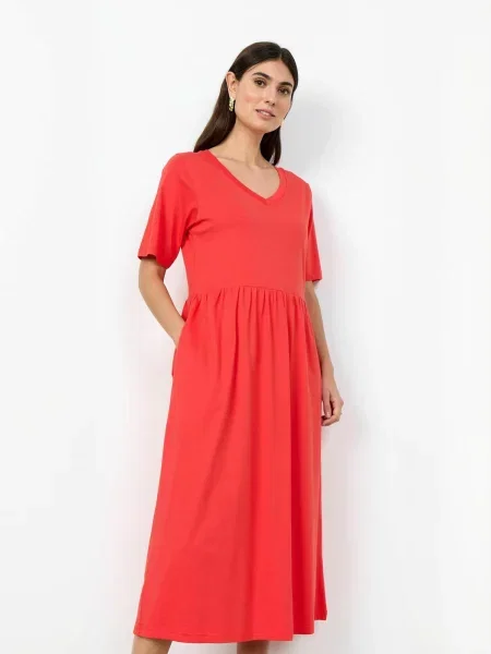 Soyaconcept Rochie SC-DERBY somon portocaliu