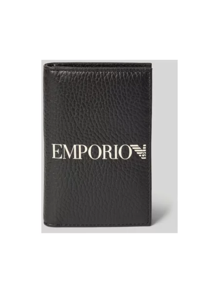 Portfel Emporio Armani czarny