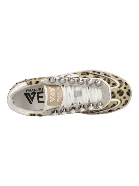 Sneakersy Emanuélle Vee skórzane