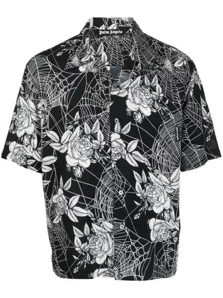 Scurt cămașă Palm Angels cu model floral cu imagine