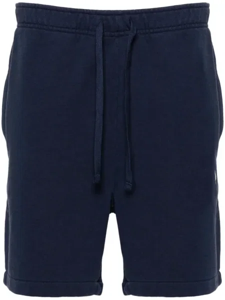 Kostkované kraťasy Polo Ralph Lauren s výšivkou červené