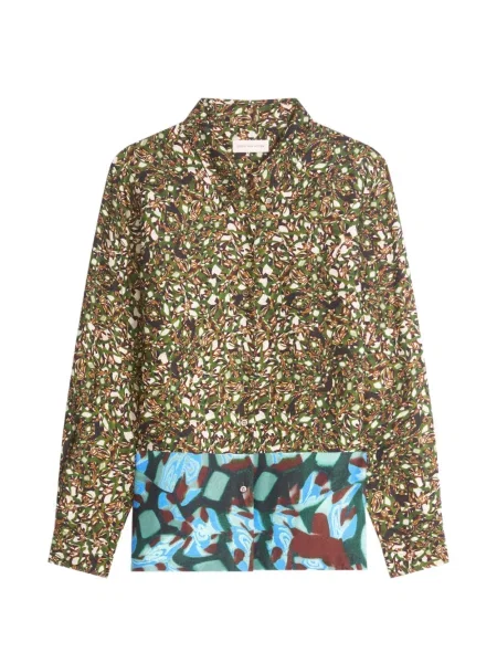 Cămașă Dries Van Noten verde