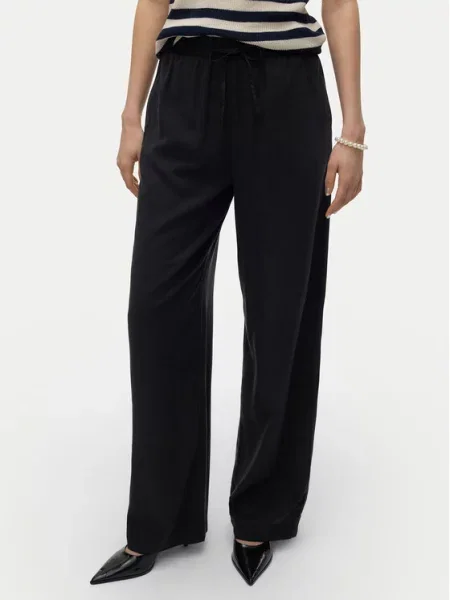 Vero Moda Szövet nadrág Bree fekete