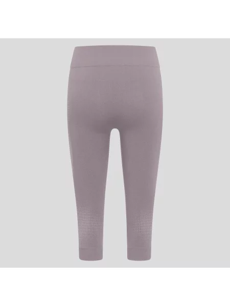 Legginsy termoaktywne ODLO BL BOTTOM PERFORMANCE WARM fioletowe