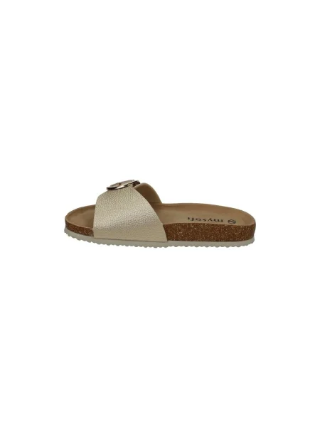 Pantofi Mysoft auriu