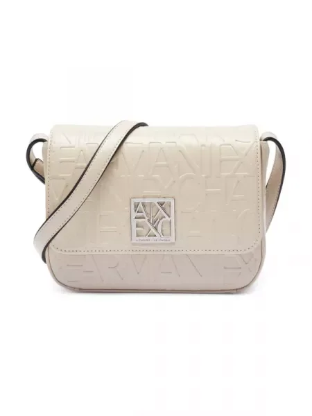Armani Exchange Geantă poștaș bej