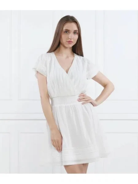 Pepe Jeans London Rochie POETE alb