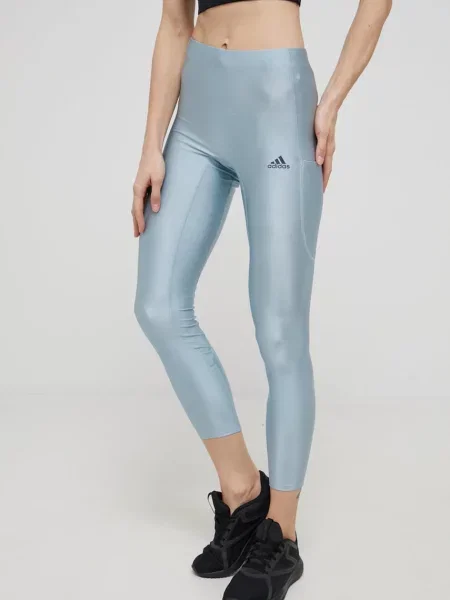 Legíny adidas Performance modrá