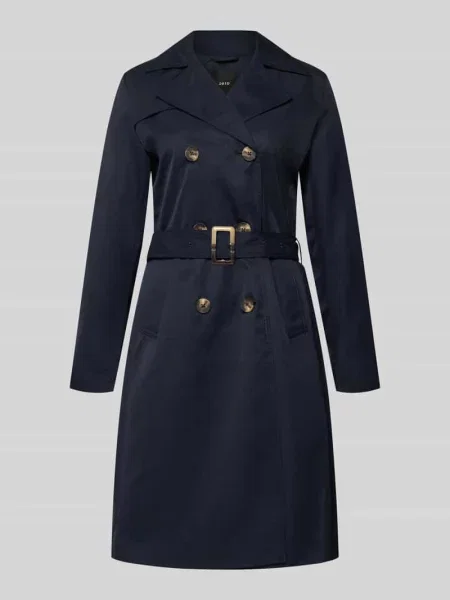 Trencz z paskiem i bocznymi wpuszczanymi Zero