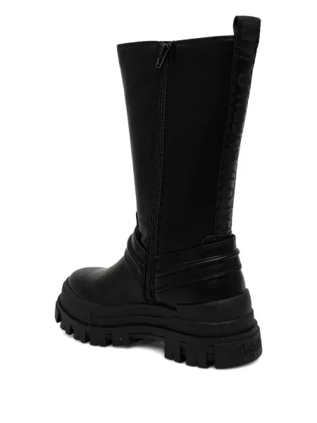Botine Buffalo cu cataramă negru
