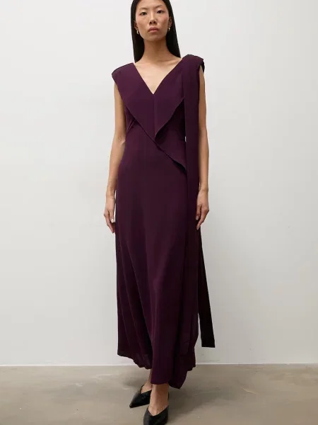 Answear.LAB rochie evazată violet
